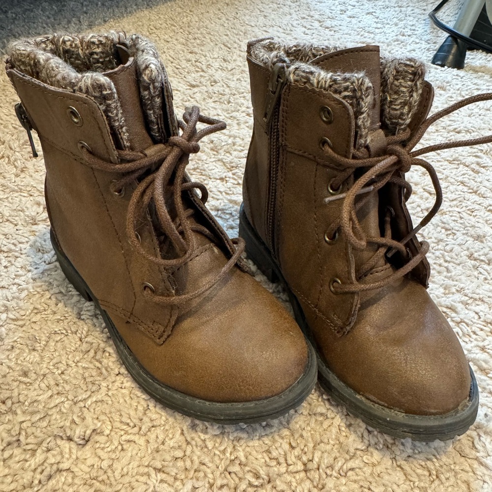 Wonder Nation Brown Boots SZ9